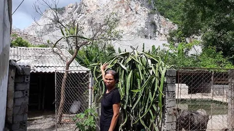 Nổ mìn phá núi, cuộc sống người dân ở Thanh Hóa bị đảo lộn