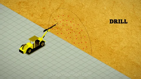 Drill & blast tunnel construction explained in 60 seconds