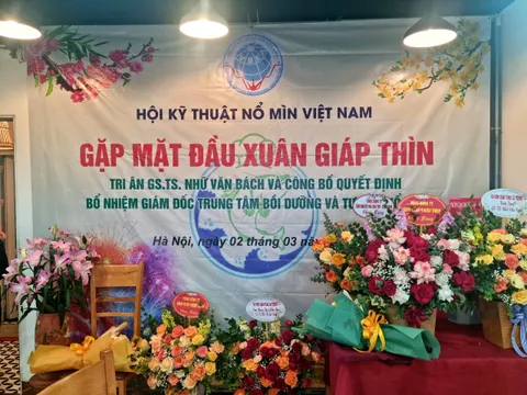 Hội Kỹ thuật nổ mìn Việt Nam tổ chức gặp mặt đầu xuân Giáp thìn