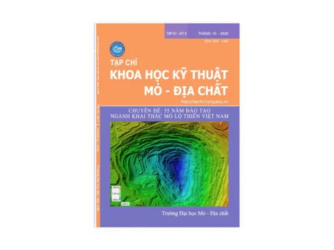 Bài báo khoa học (Tiếng Việt) của các hội viên liên quan đến lĩnh vực Khoan - Nổ mìn