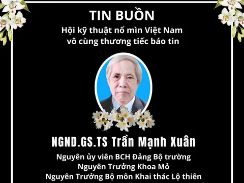 Vĩnh biệt thầy NGND. GS. TS Trần Mạnh Xuân