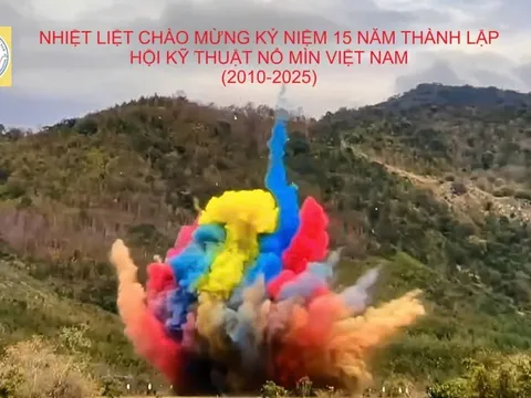 Nhiệt liệt chào mừng kỷ niệm 15 năm thành lập Hội Kỹ thuật Nổ mìn Việt Nam (2010-2025)