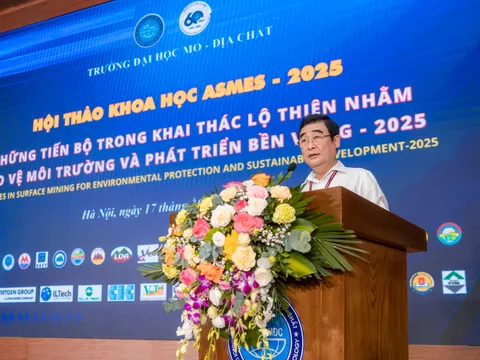 Hội thảo khoa học Asmes-2025 và Lễ kỷ niệm 60 năm đào tạo Ngành khai thác mỏ lộ thiên (1965–2025)